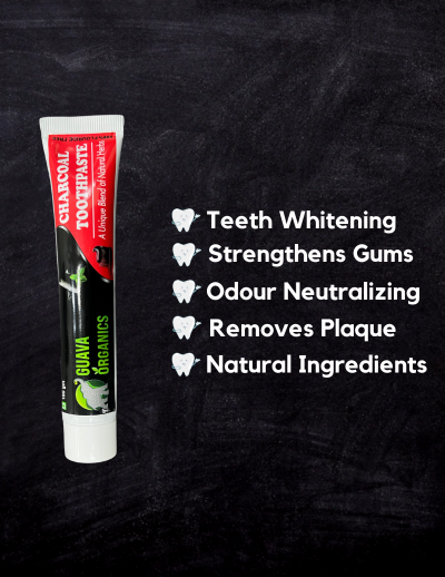 Guava Organics Charcoal Tooth Paste