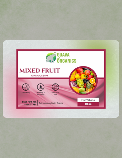 Guava Organics Mixed Fruit Soap